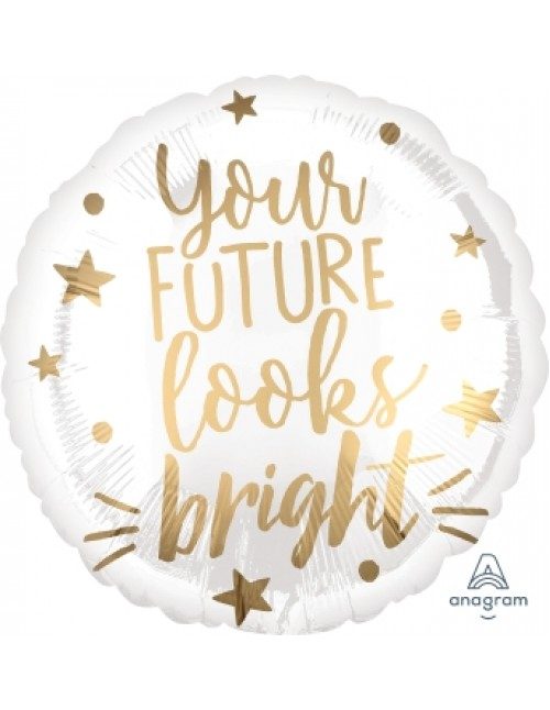 [Graduation] 18inch Your Future Looks Bright Foil Balloon