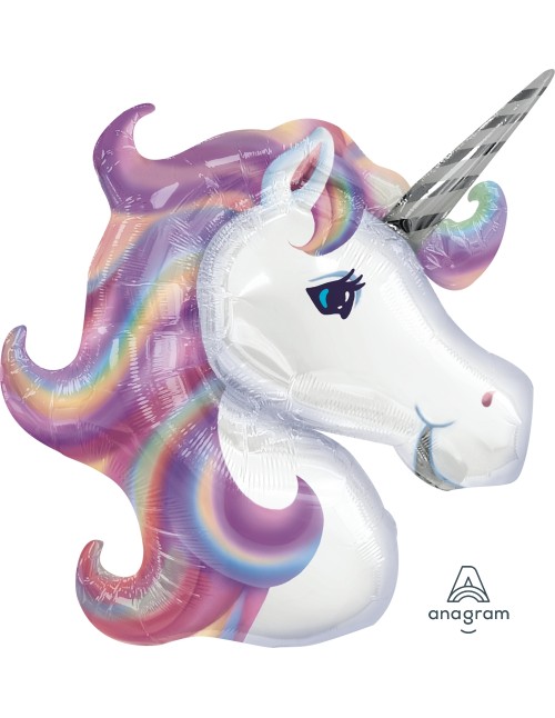 [Unicorn] 33inch Magical Purple Unicorn Foil Balloon