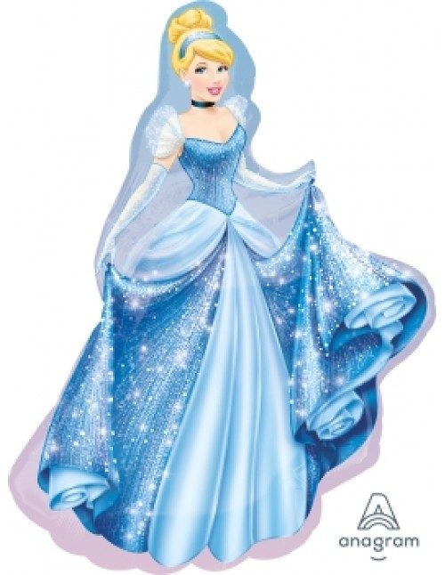 [Princess] 33inch Cinderella Foil Balloon