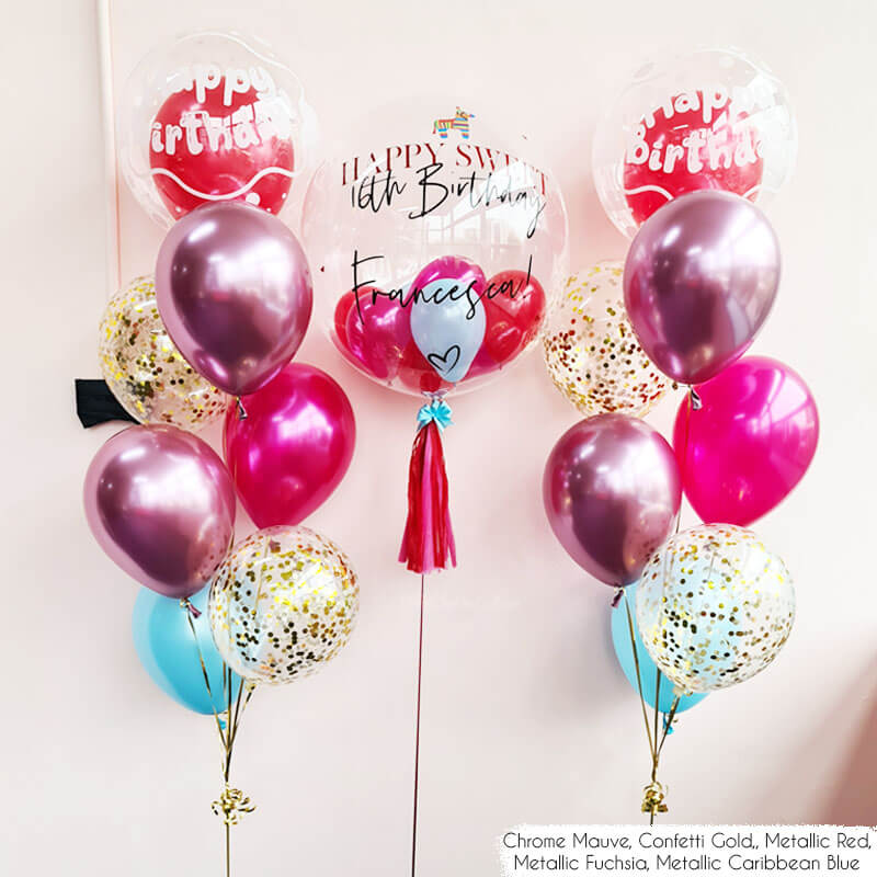 Birthday For a Queen Balloon Bouquet — Inflated Expressions, LLC