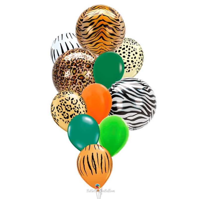 Jungle Balloons, 12 Inch 50 Pcs Jungle Safari Balloons...
