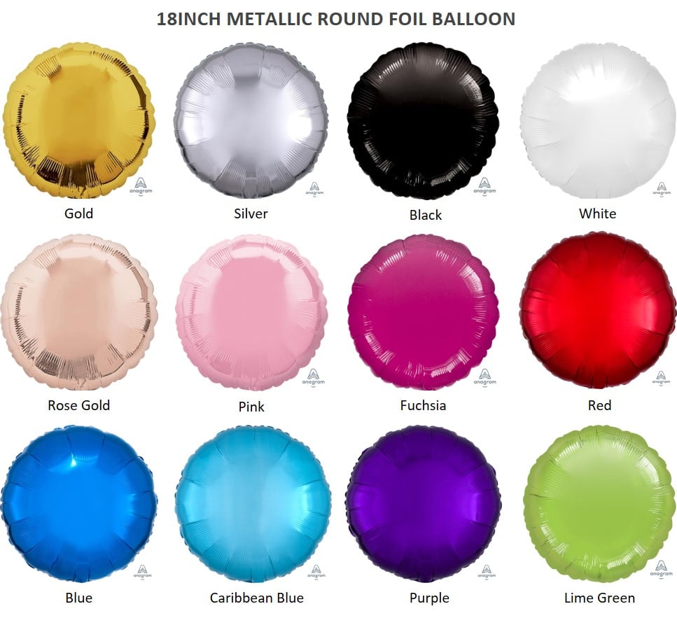 18in Round Foil Balloon 18in Round Foil Balloon