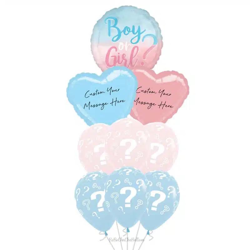 Ballons Gender Reveal Boy or Girl