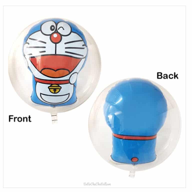 [Doraemon] 20inch Doraemon Bubble Balloon Customised Helium Balloon
