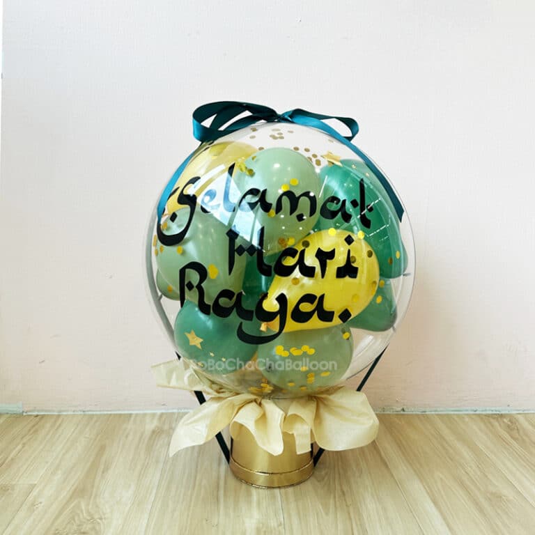 [Selamat Hari Raya 2023] Hot Air Balloon Centerpiece - Customised ...