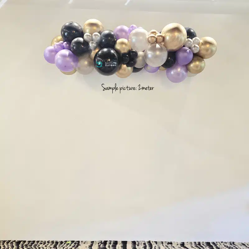 [Organic Balloon Garland] Wall Edition
