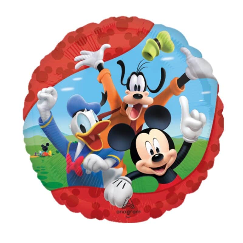 [Mickey] 17inch Mickey Mouse & Friends Clubhouse Foil Balloon