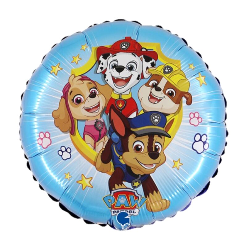 [Paw Patrol] 18inch  Paw Patrol-Action Foil Balloon