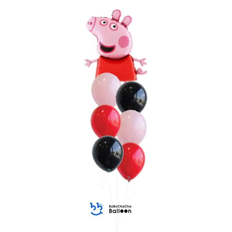 [Peppa Pig] Peppa Pig Balloon Bouquet (7pcs)