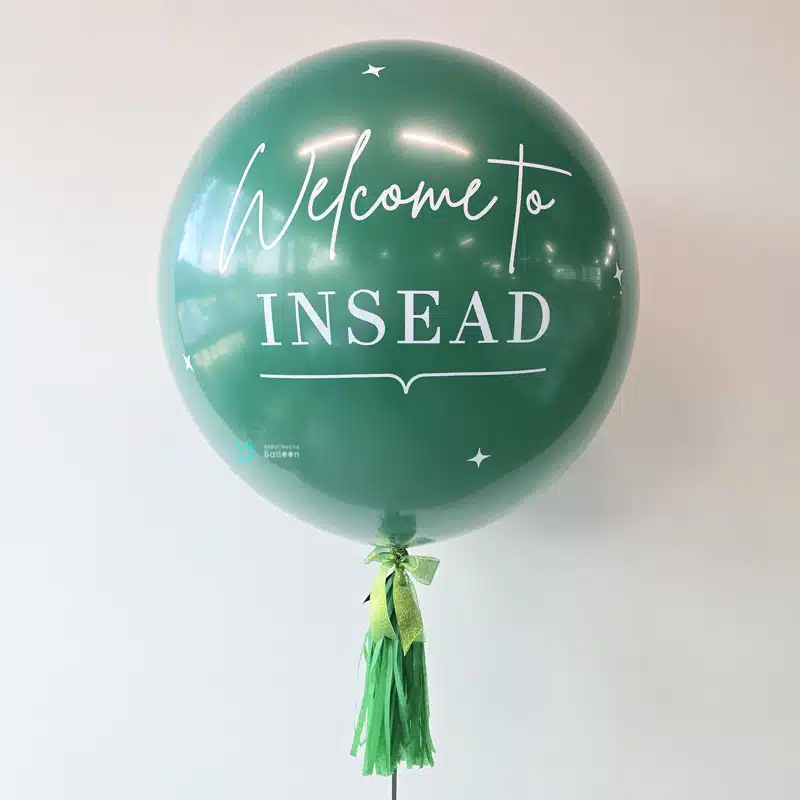 [36 inch Personalised Jumbo Balloon] - Dark Green