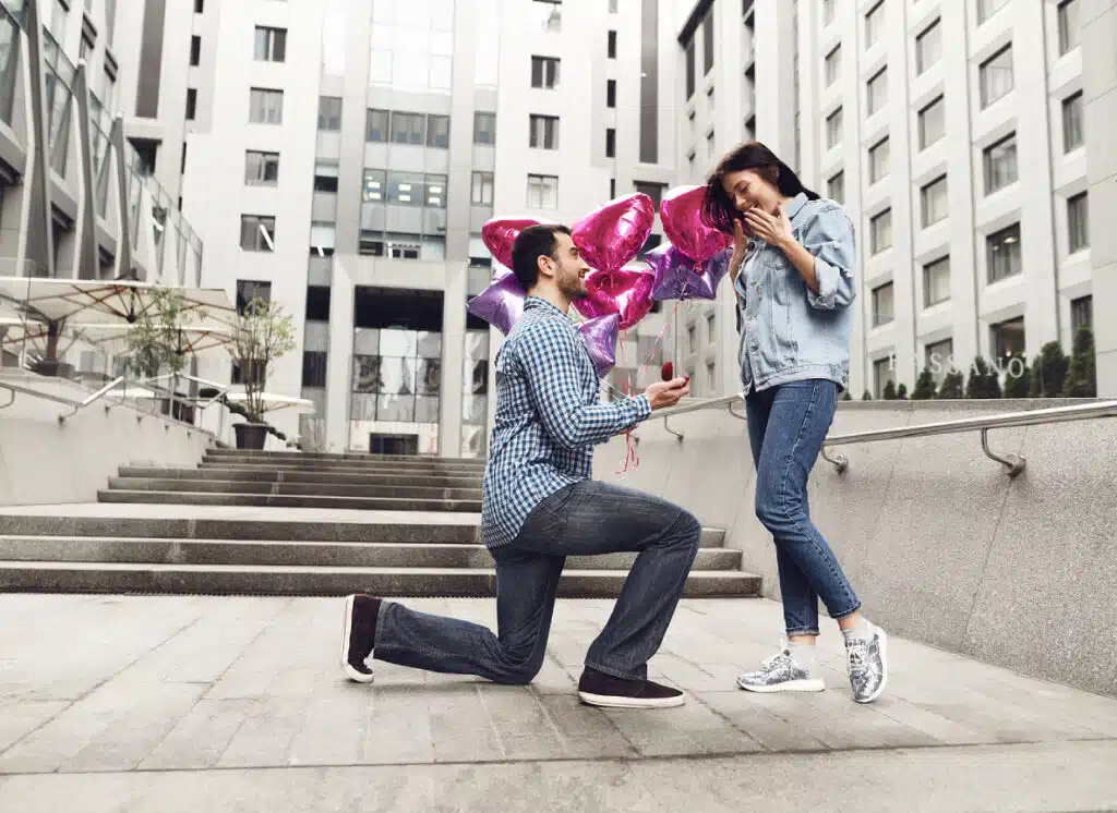 The Role Of Balloons In Memorable Marriage Proposals