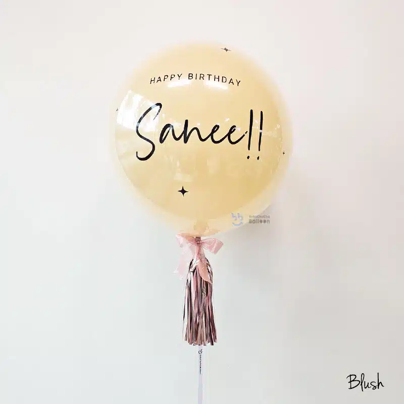 [24 inch Double-Layer Crystal Balloon] - Blush