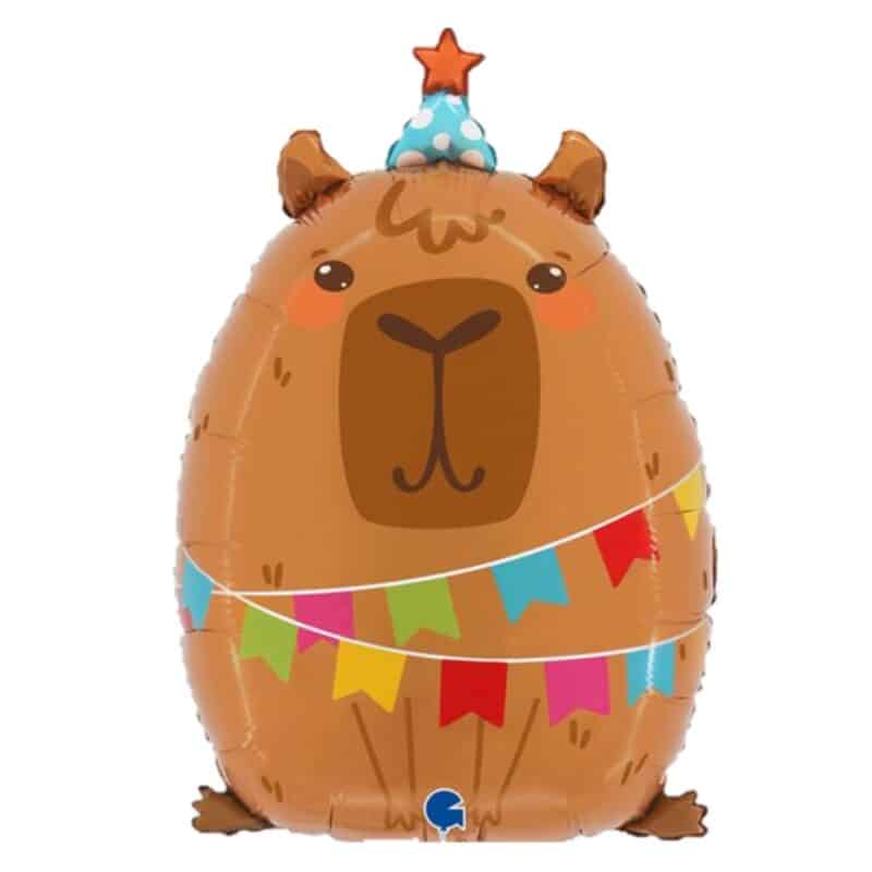 [Animal] 23inch Party Capybara Foil Balloons