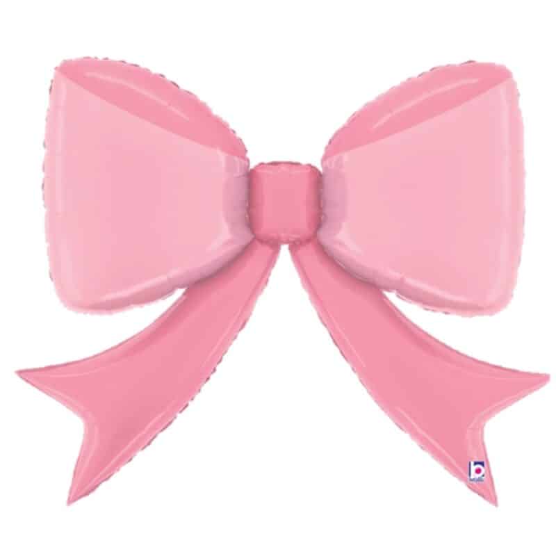 [Birthday] 41inch Pretty Pink Bow Foil Balloon