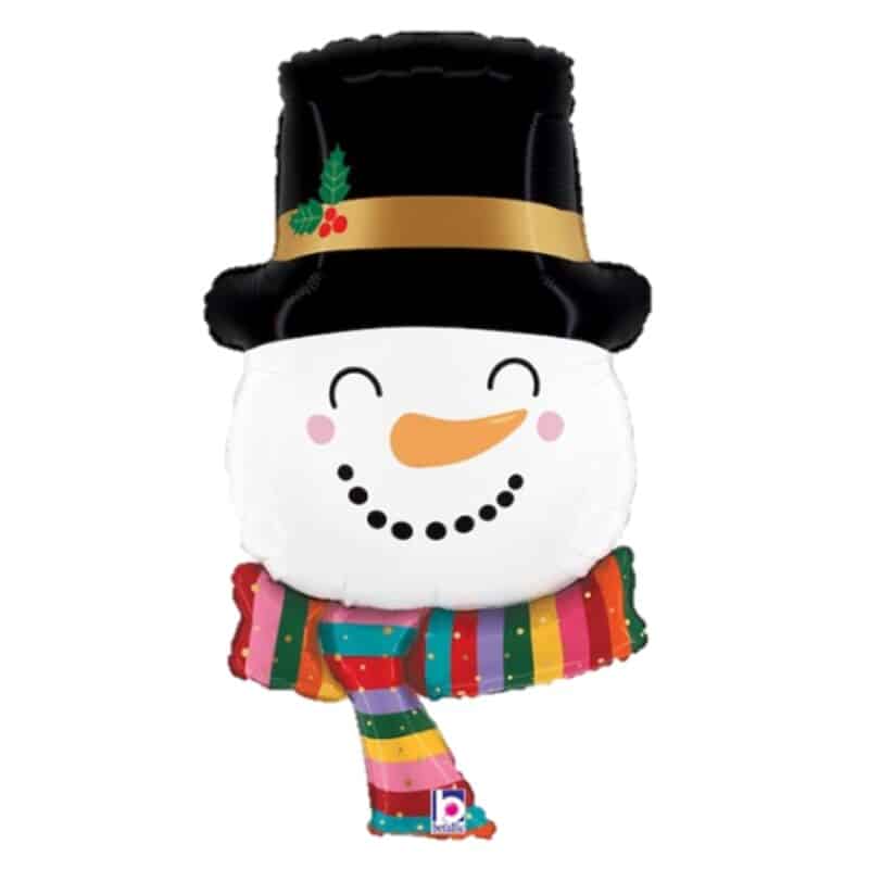 [CHRISTMAS] 27inch Joyful Snowman Foil Balloon