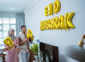 DIY Balloon Backdrop Ideas For Your Hari Raya Open House